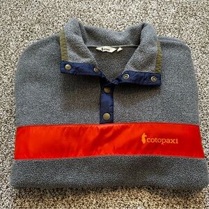 Men’s Cotopaxi large gray pullover
